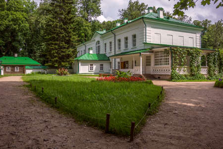 Yasnaya Polyana, Tula, Russia - June, 2016. House of Leo Tolstoyのeditorial素材