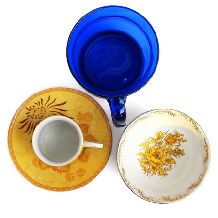 Tea cupsの写真素材