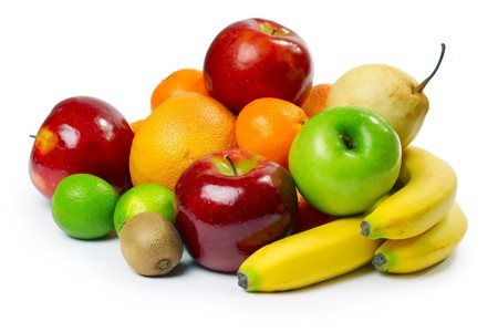 Group of ripe fruitsの写真素材
