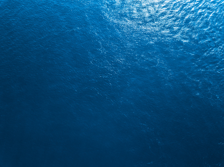 Blue sea surface aerial viewの写真素材