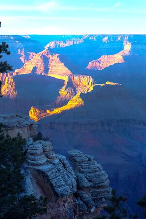 Sunset at Grand Canyonのeditorial素材