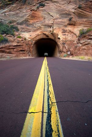Tunnel to Zionの写真素材