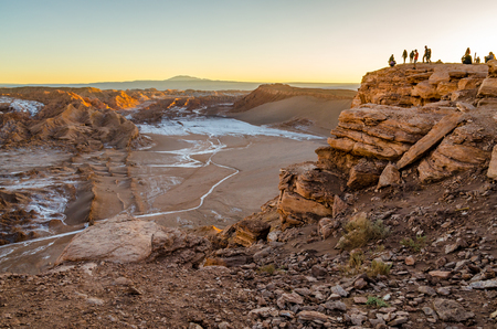Scenic view at the valley in Chileのeditorial素材