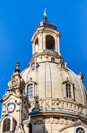Frauenkirche in Dresdenの写真素材