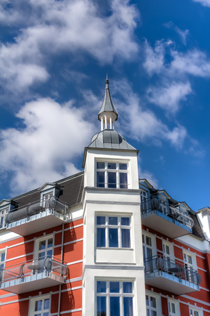 Spa town Zinnowitz on the island of Usedomの写真素材