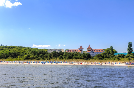 Spa town Zinnowitz on the island of Usedomの写真素材