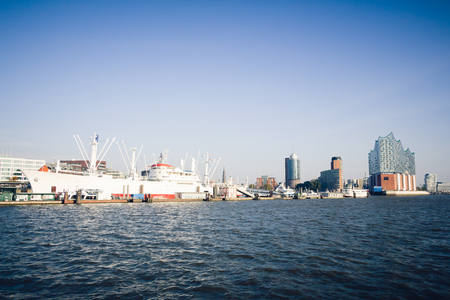 Port of Hamburgの写真素材