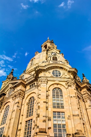 Church of our Lady in Dresden in Germanyの写真素材