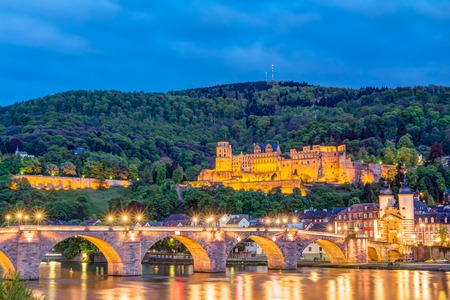 Heidelberg Castle is a ruin in Germany and landmark of Heidelbergの写真素材