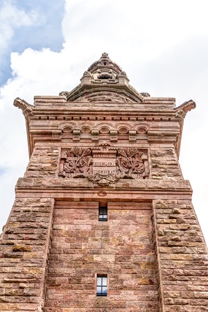 Kyffhauser monument of Emperor William and Barbarossaの写真素材