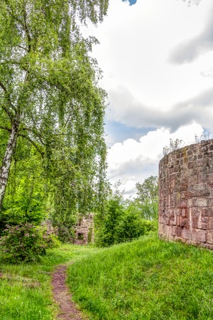 Kyffhauser monument of Emperor William and Barbarossaの写真素材