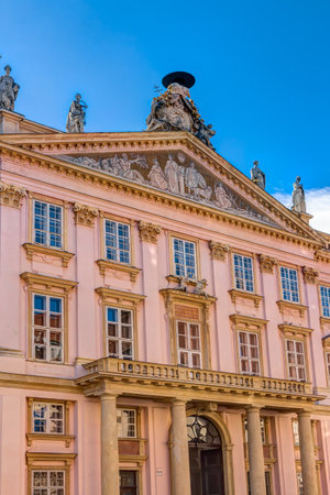 Primate's Palace in the old town of Bratislavaのeditorial素材