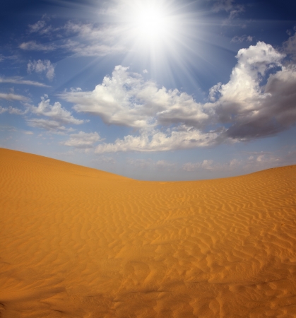 landsape in Tar desert Indiaの写真素材