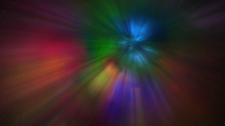 Abstract background with glow lighting