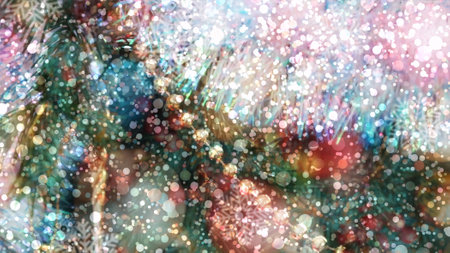 Abstract Christmas backgroundの写真素材