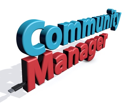 Community managerの写真素材