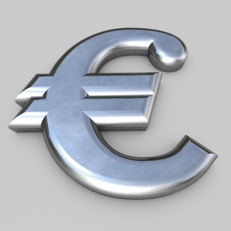 Euro symbolの写真素材