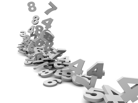 Fall of numbers