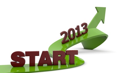 Start 2013の写真素材