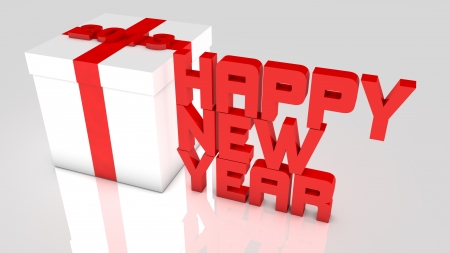 Happy new yearの写真素材
