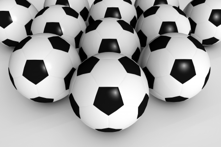 Soccer Ballsの写真素材