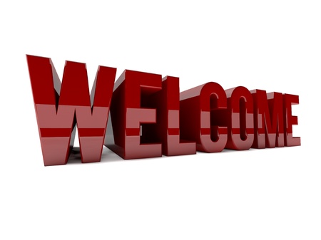 Welcomeの写真素材
