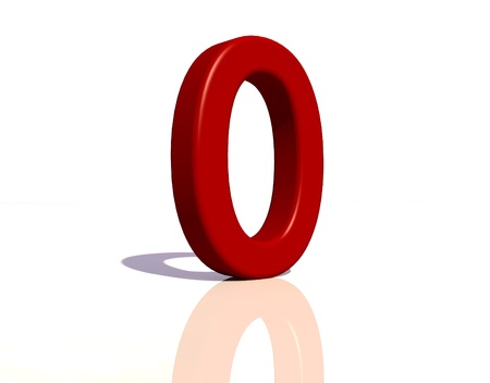 Letter oの写真素材