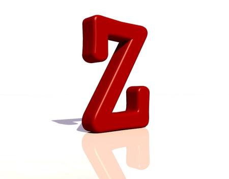 Letter zの写真素材