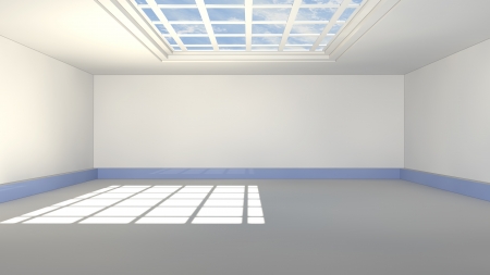 Futuristic interior  SCIFIの写真素材
