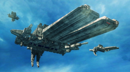 3d UFOの写真素材