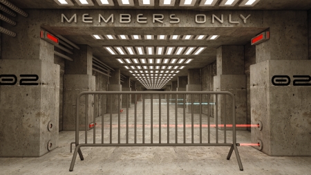 Members onlyの写真素材