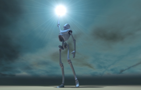Humanoid SCIFIの写真素材