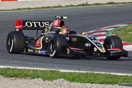 World Series by Renault Circuit de Catalunya  Barcelona-Spain  19 - 20 October 2013 Team  Lotus Driver   Marlon Stockingerのeditorial素材