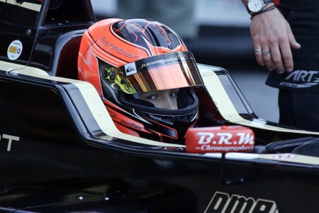 World Series by Renault Circuit de Catalunya  Barcelona-Spain  19 - 20 October 2013 Team  R-ACE GP ART JUNIOR TEAM Driver   Esteban Oconのeditorial素材