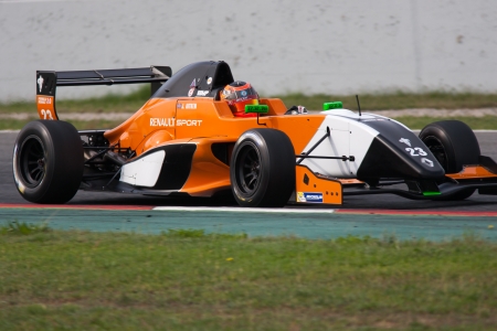 World Series by Renault Circuit de Catalunya  Barcelona-Spain  19 - 20 October 2013 Team MANOR MP MOTORSPOR Driver  Jack Aitkenのeditorial素材