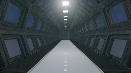 Futuristic interior  SCIFI