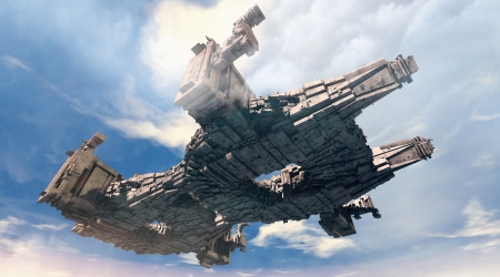 SCIFI UFOの写真素材