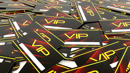 VIP cardの写真素材