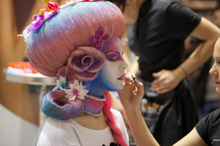 STS Beauty Barcelona 2014のeditorial素材