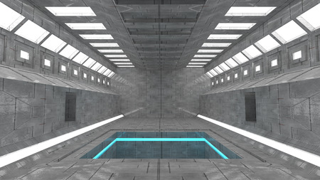 SCIFI architectureの写真素材