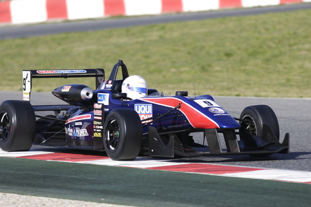 Winter tests Series  15 March, 2014  Circuit de Catalunya  Barcelona  Spain  Training sessionのeditorial素材