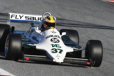 Spirit of Montjuïc  Catalunya Classic Revival   05 april, 2014  Circuit de Catalunya  Barcelona Spainのeditorial素材