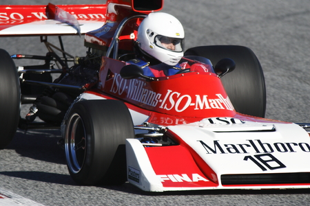Spirit of Montjuïc  Catalunya Classic Revival   05 april, 2014  Circuit de Catalunya  Barcelona Spainのeditorial素材