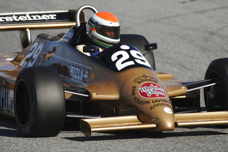 Spirit of Montjuïc  Catalunya Classic Revival   05 april, 2014  Circuit de Catalunya  Barcelona Spainのeditorial素材