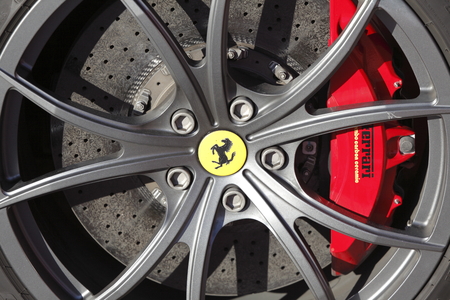 Ferrari brakesのeditorial素材