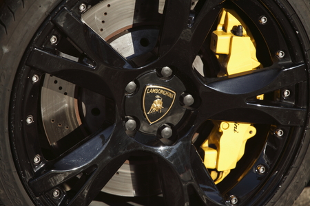 Lamborghini brakesのeditorial素材
