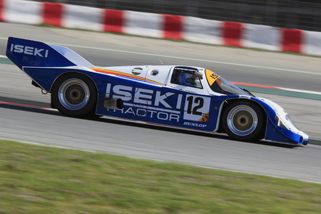 Spirit of Montjuïc  Catalunya Classic Revival   05 april, 2014  Circuit de Catalunya  Barcelona  Spain   のeditorial素材