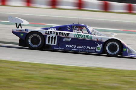 Spirit of Montjuïc  Catalunya Classic Revival   05 april, 2014  Circuit de Catalunya  Barcelona  Spain   のeditorial素材