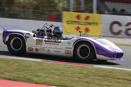 Spirit of Montjuïc  Catalunya Classic Revival   05 april, 2014  Circuit de Catalunya  Barcelona  Spain   のeditorial素材