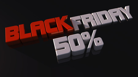 Black fridayの写真素材